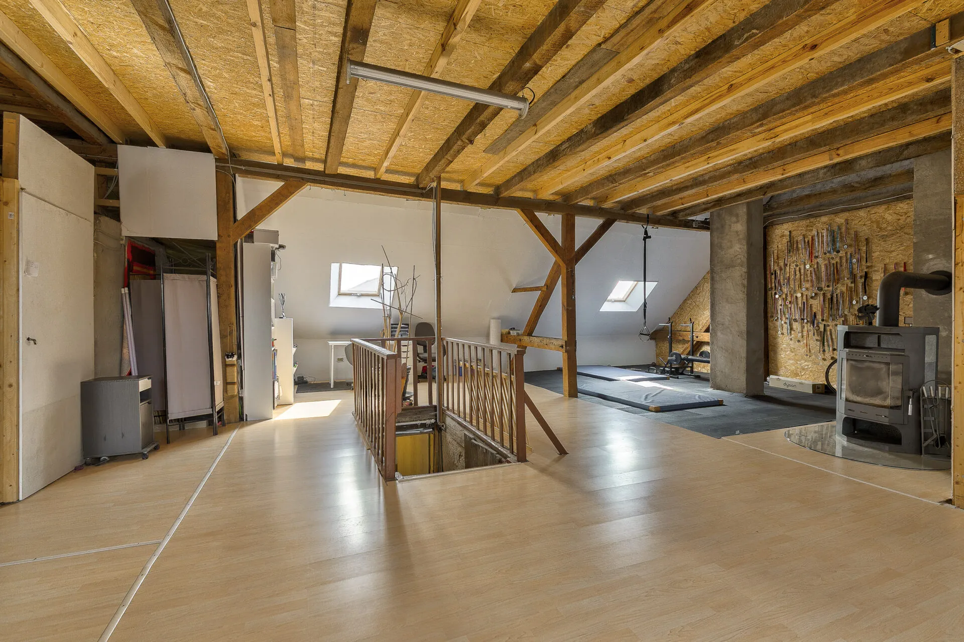 Vierseitenhof - Obergeschoss